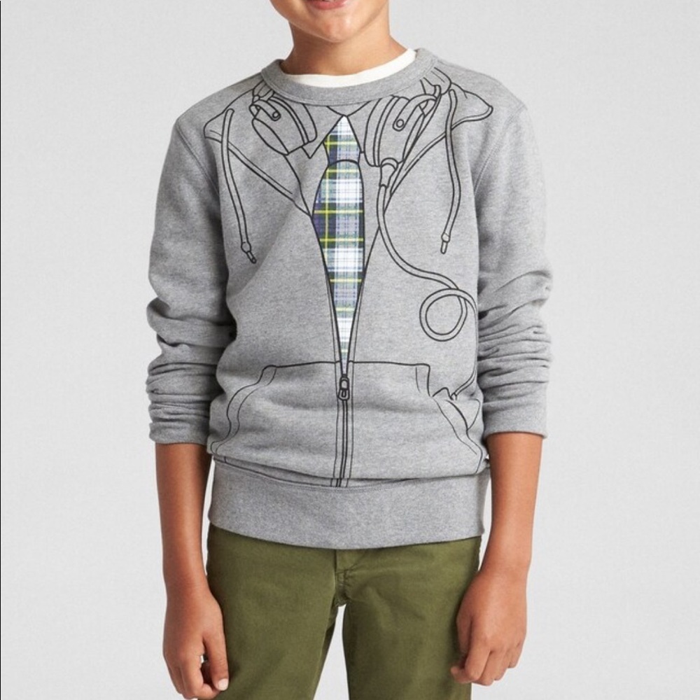Super Cute Gap Sarah Jessica Parker boy sweatshirt